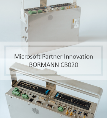 BORMANN CB020 featured in the Microsoft innovation portal