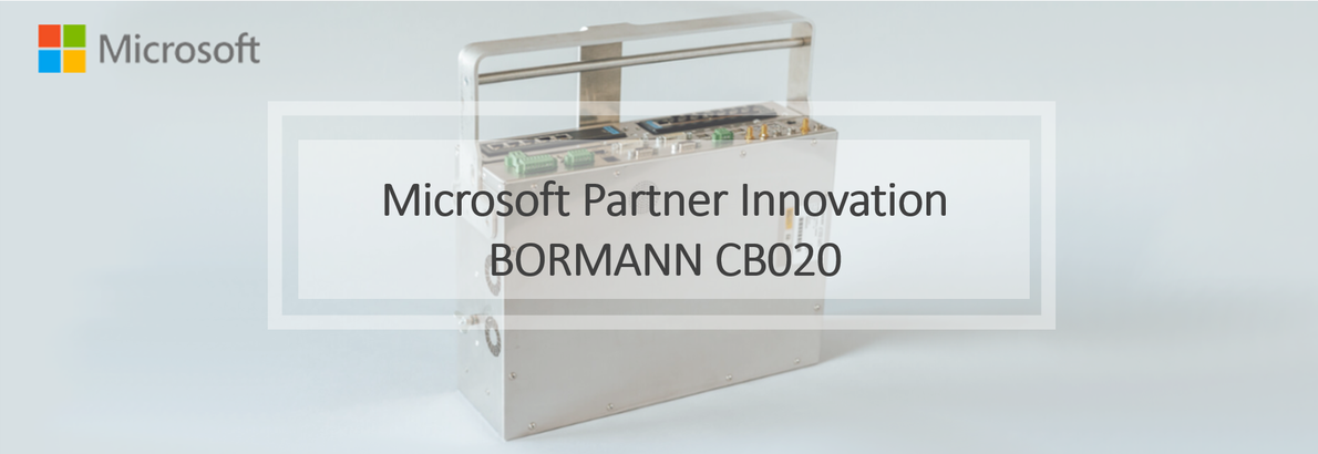 BORMANN CB020 featured in the Microsoft innovation portal