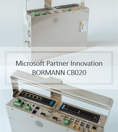 BORMANN CB020 featured in the Microsoft innovation portal