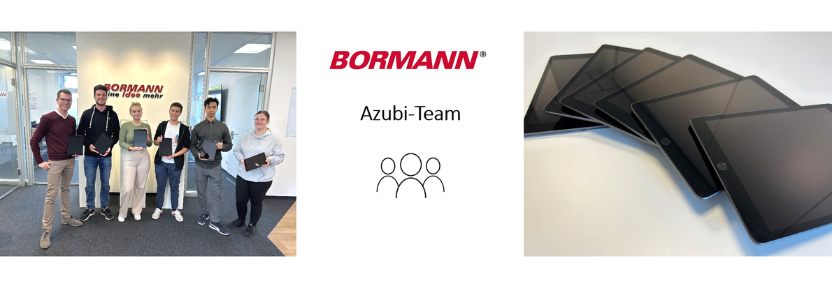 BORMANN-Azubis erhalten iPads