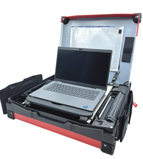 New BORMANN mobile workplace with a Notebook