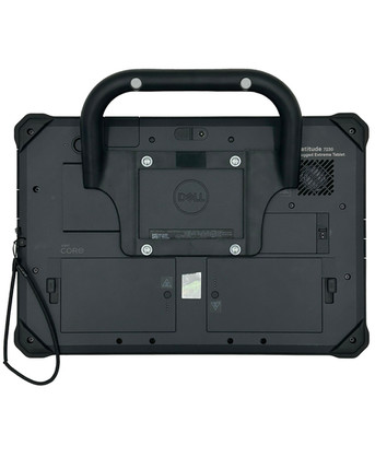 Handgriff montiert am Dell Latitude 7230
